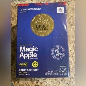 Manic Apple Charged Pruvit never opened